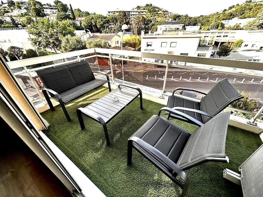 Apartment Superbe Studio Climatise Avec Terrasse Proche Mer Cagnes-sur-Mer France